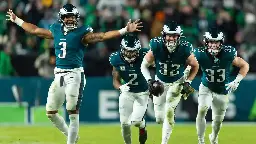 Red-hot Eagles' winning formula could lead all the way to another Super Bowl